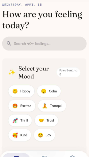Bhavana.AI app home